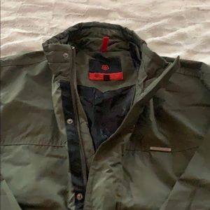 Joe Whistler men’s green jacket